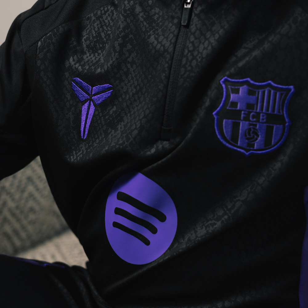 Барселона / Детский трен.костюм / Черный