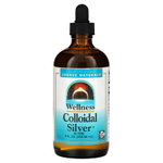 Source Naturals, Wellness, коллоидное серебро, 30 част./млн, 236,56 мл (8 жидк. унций)