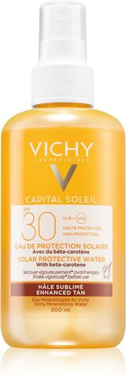 Vichy Capital Soleil - защитный спрей с бета-каротином SPF 30 /   200  ml  / GTIN 3337875585217