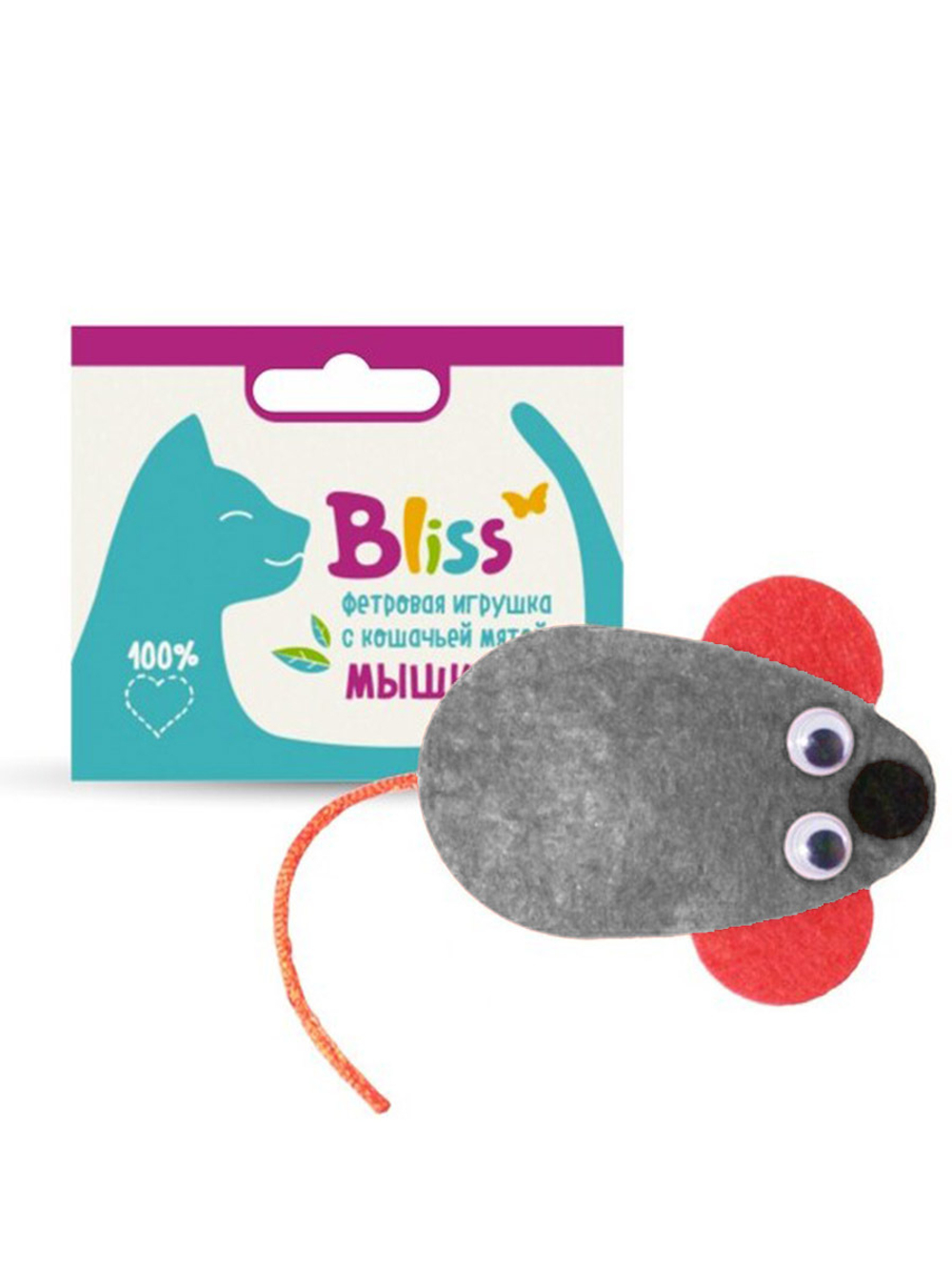 Игрушка Bliss с кошачьей мятой Мышка