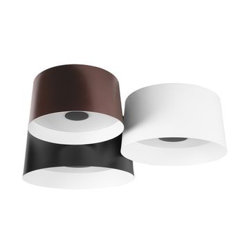 Потолочный светильник 35W 4000K 10360/3 чёрный/белый/красный Duo LOFT IT