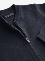 Толстовка на молнии для мальчика Next 393-016, Темно-синий