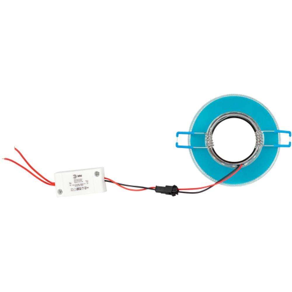DK LD1 BL Светильник ЭРА декор cо светодиодной подсветкой, голубой | Встраиваемые LED светильники