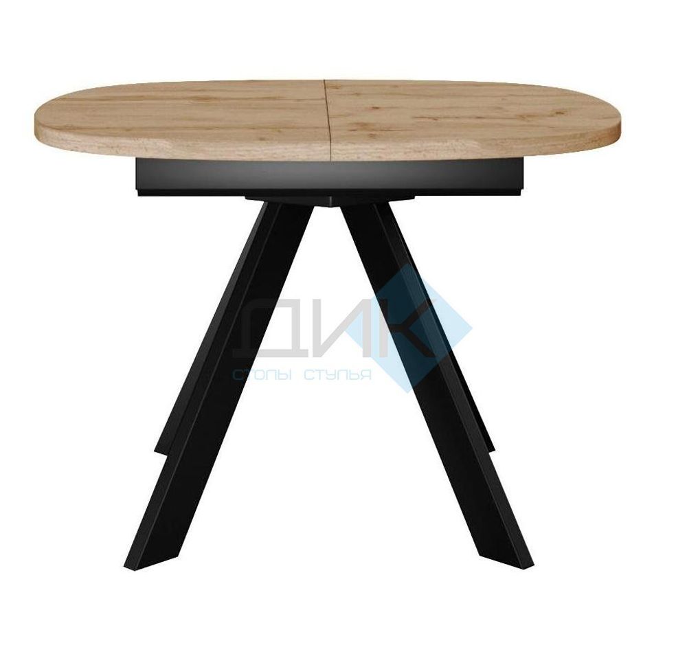 Стол DikLine В110 опоры чёрные