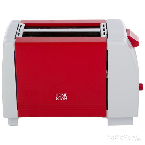 Тостер HOMESTAR HS-2002 коралловый (002674)
