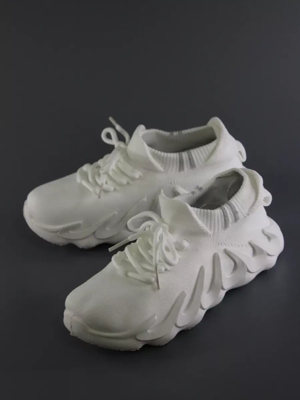 Кроссовки Изики детские - Yeezy boost- белые