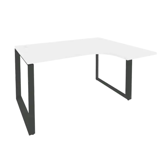 Onix Стол эргономичный правый на О-образном м/к O.MO-SA-3 (R) 1380*1180*750 (800/460)