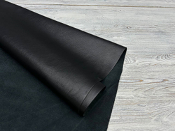 Tibra Nero (1,3-1,5 мм), цв. Черный, натуральная кожа