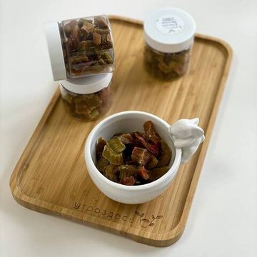 Цукаты из ревеня в тубусе, 150мл