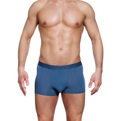 Классические боксеры из тонкого рибана (Размер: XL) (Цвет: серый)