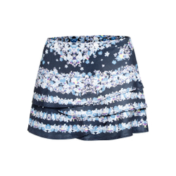 Женская теннисная юбка Lucky in Love Forget Me Not Scallop Skirt Women - Blue, White