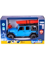 Джип Wrangler Rubicon Unlimited с каяком Bruder 02529