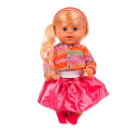 Кукла 40см., пьет,писает, 9акс. "Настюша" (Карапуз)