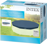 Тент для каркасного бассейна 366 см Intex 28031, защитный чехол-накидка для круглого бассейна Metal Frame