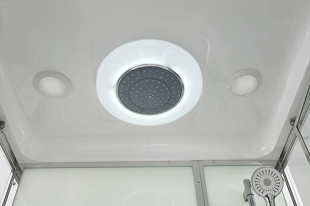 Душевая кабина AvaCan V Серия V2810LED 100х80 с гидромассажем, с подсветкой