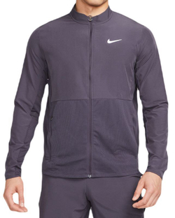 Мужская теннисная кофта Nike Court Advantage Packable Jacket - gridiron/white