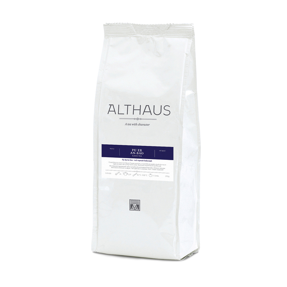 Althaus Pu Er An-Bao черный листовой чай, 250 г