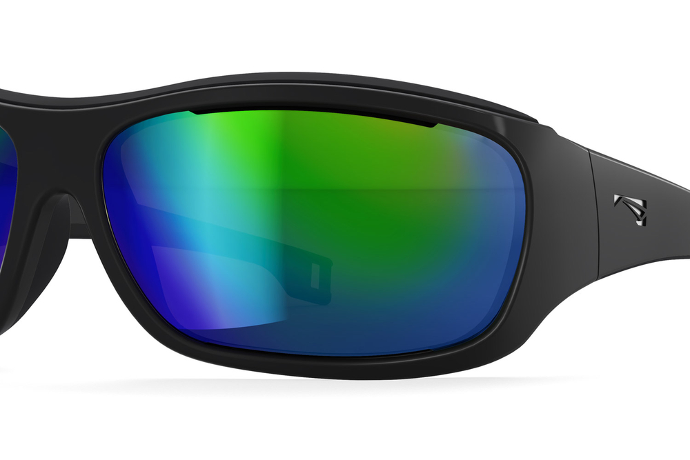 Спортивные очки LiP Tide / Matt Black - Black / PC Polarized / Levante Series ML Green Brown