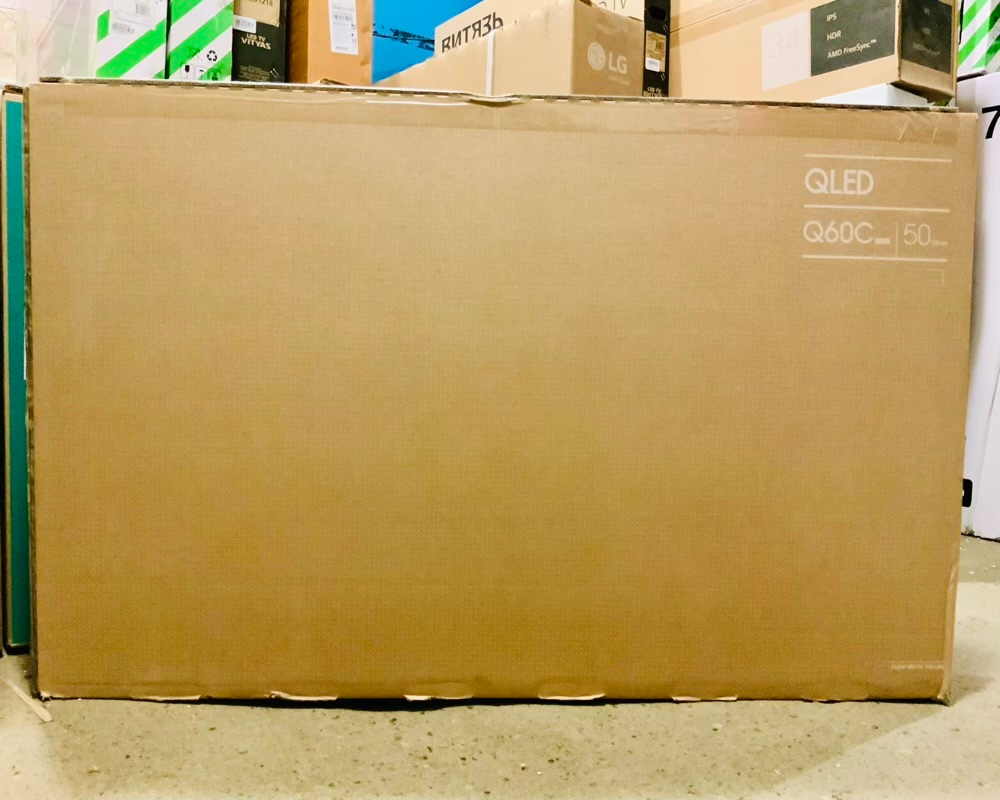 Телевизор Samsung QE50Q60CAUXRU 127см, 4K, QLED, HDR, Smart TV, OS Tizen