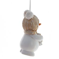 GAEM Изделие декоративное подвесное "Снеговик", L6 W4,5 H10 см, 2в.