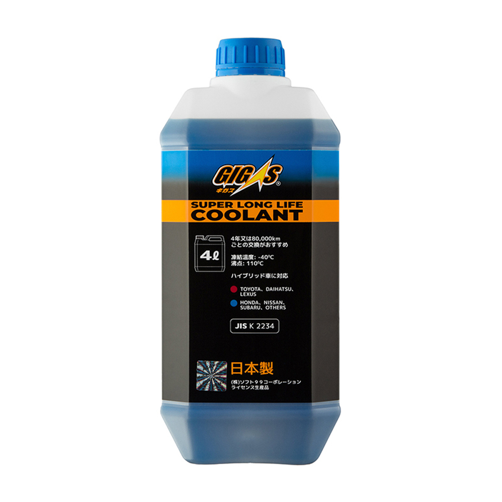 Антифриз GIGAS SUPER LONG LIFE COOLANT -40 BLUE, синий, 4л