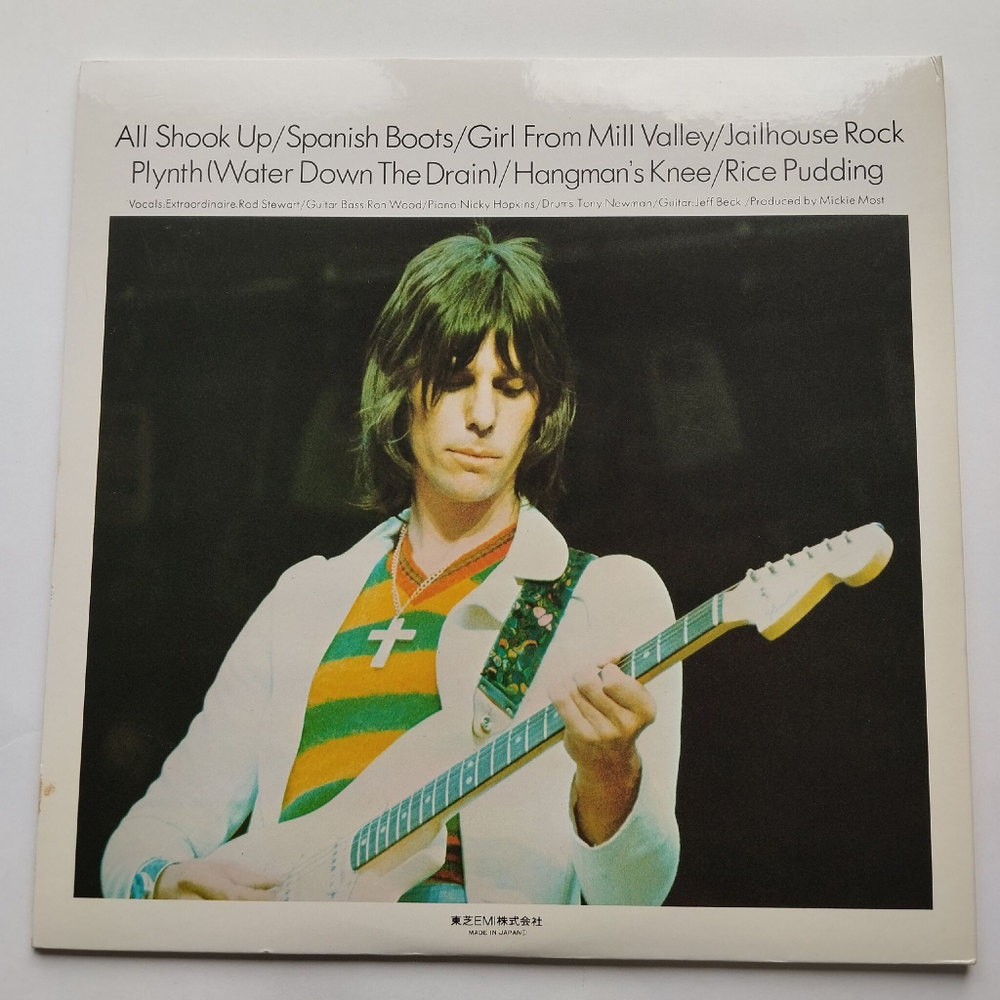 Винтажная виниловая пластинка LP The Jeff Beck Group Beck Ola (Japan 1976) (Obi) Spanish Boots