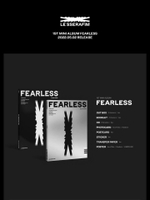 Альбом LE SSERAFIM - FEARLESS 1st Mini Album RANDOM Version