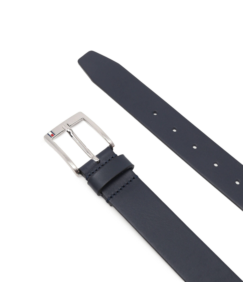 Кожаный ремень NEW ALY Tommy Hilfiger - черный(AM0AM08363)