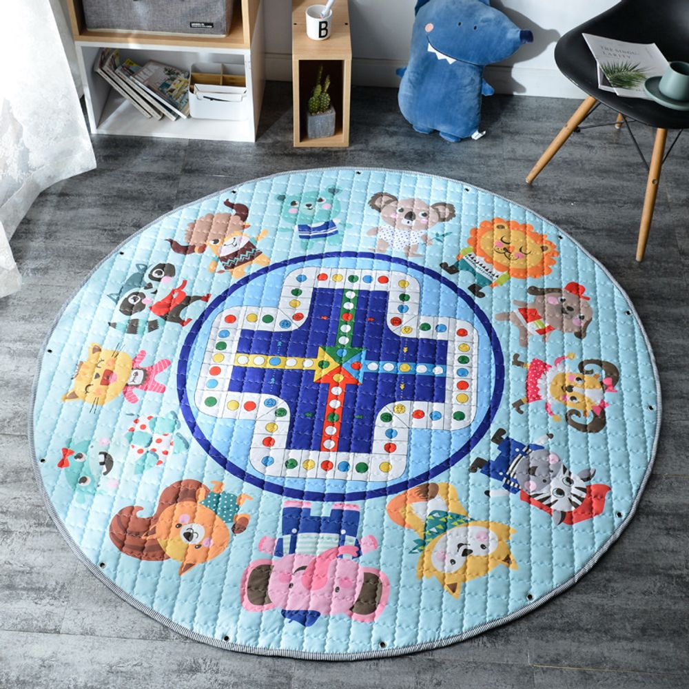 Развивающий коврик для игр 2в1, 150 см
