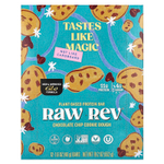 Raw Rev, Glo, Печенье с шоколадной крошкой, 12 батончиков, 1,6 унц. (46 г) каждый