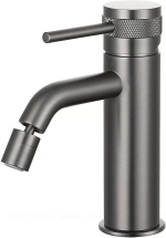 Смеситель для биде Allen Brau Priority 5.31A04-MG графит брашированный