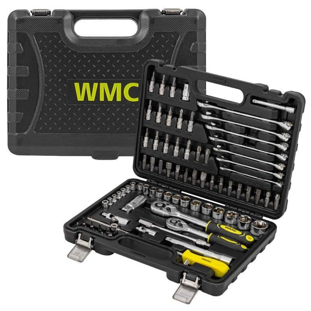 Набор инструментов 82 пр. WMC TOOLS WMC-4821-5DS-м