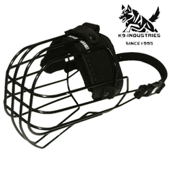 Намордник инавационый NEW BLACK 3D от K9 - INDUSTRIES