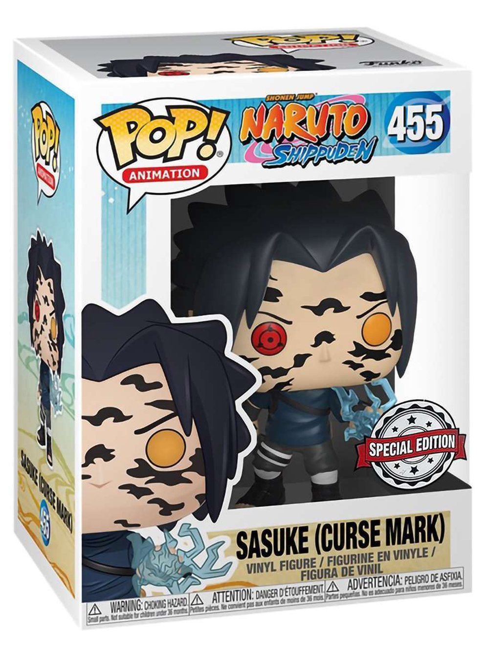 Фигурка Funko POP! Animation Naruto Shippuden Sasuke Curse Mark (Exc) (455) 35525