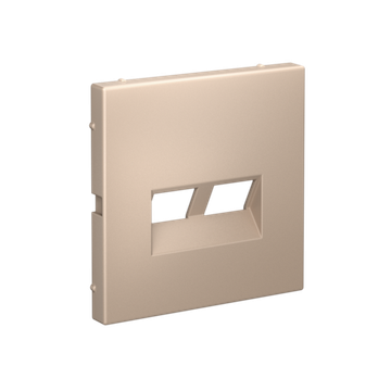 Накладка двойная ArtGallery для информационных функций типа Keystone песочн. SE GAL001290