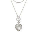 Колье Fiore Luna Crystal Heart Togl LN5237 S