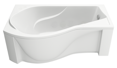 Ванна акриловая BAS Капри левая 1700х945 с каркасом