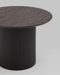 Стол Ballet Ø100 см, темное дерево