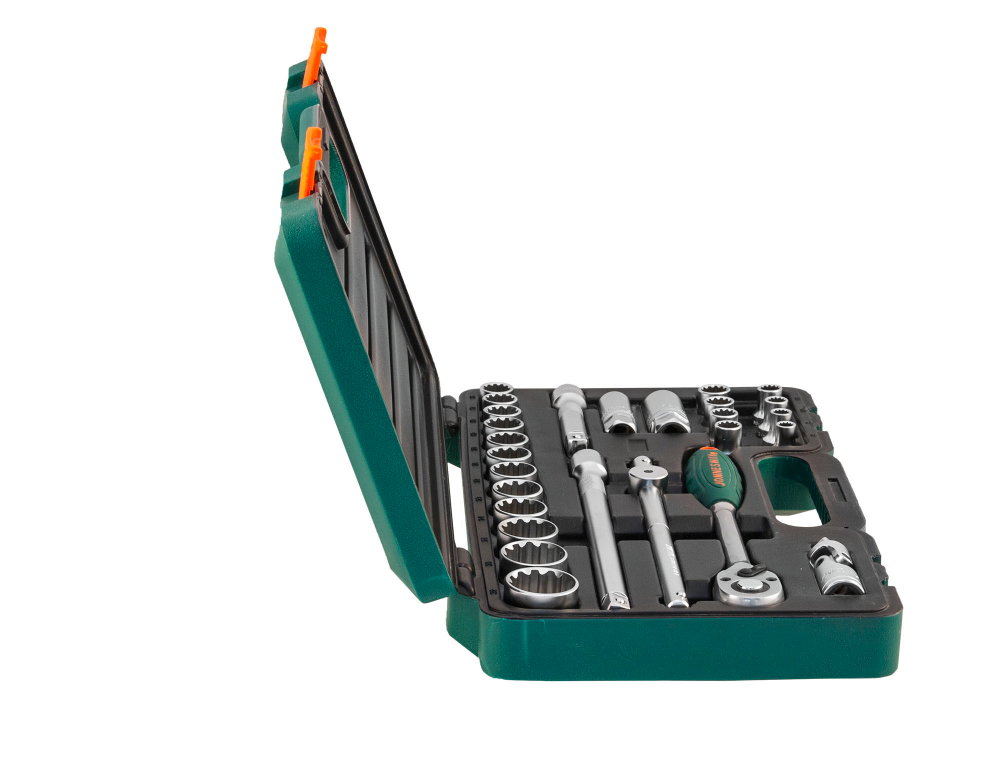 S68H4127S Набор головок торцевых 1/2"DR Super Tech, 27 предметов