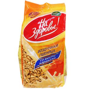 ПШЕНИЦА ВОЗДУШНАЯ КУНЦЕВО КАРАМЕЛИ 100ГР