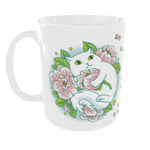 Кружка "Кот и лотус"