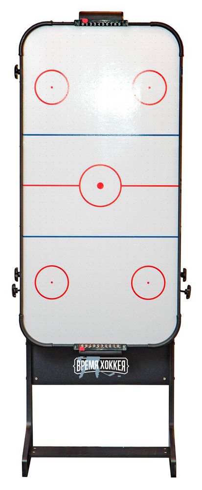 Аэрохоккей Время хоккея "Jersey" 4 футов (черный, складной)