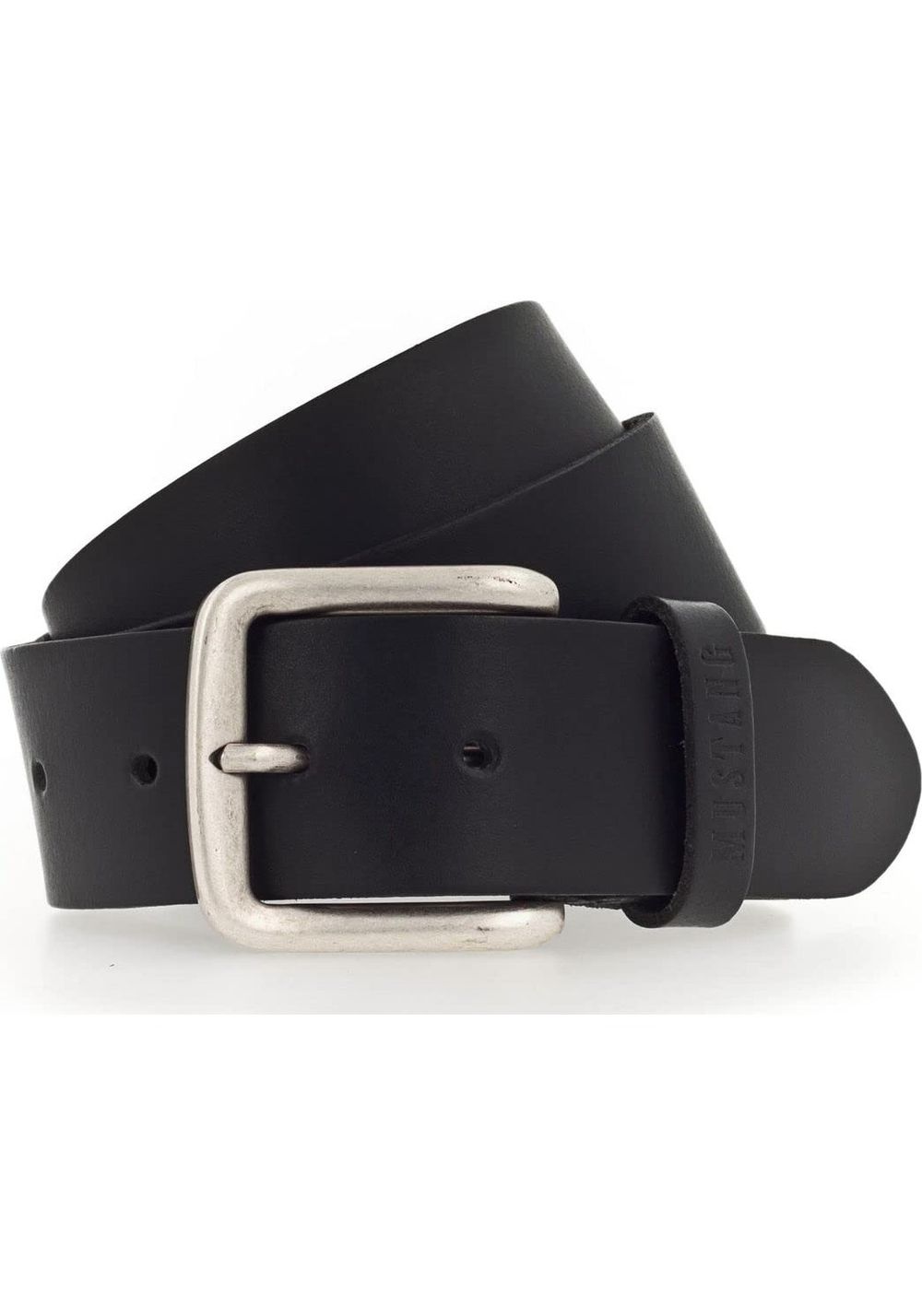 Ремень 40 mm with buckle in silver antique MG2118L15-0791