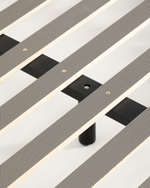 Основание кровати Norlen из орехового шпона с темной отделкой для матраса размером 160 x 200 см