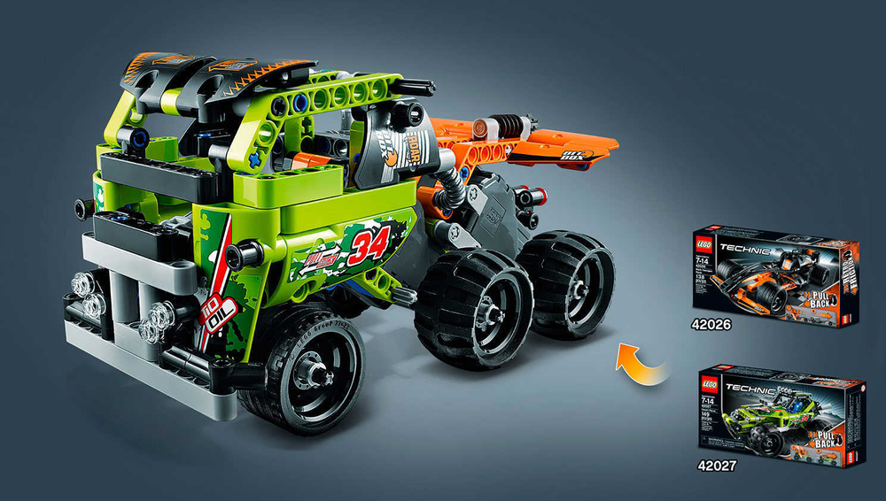 LEGO Technic: Пустынный багги 42027 — Desert Racer — Лего Техник