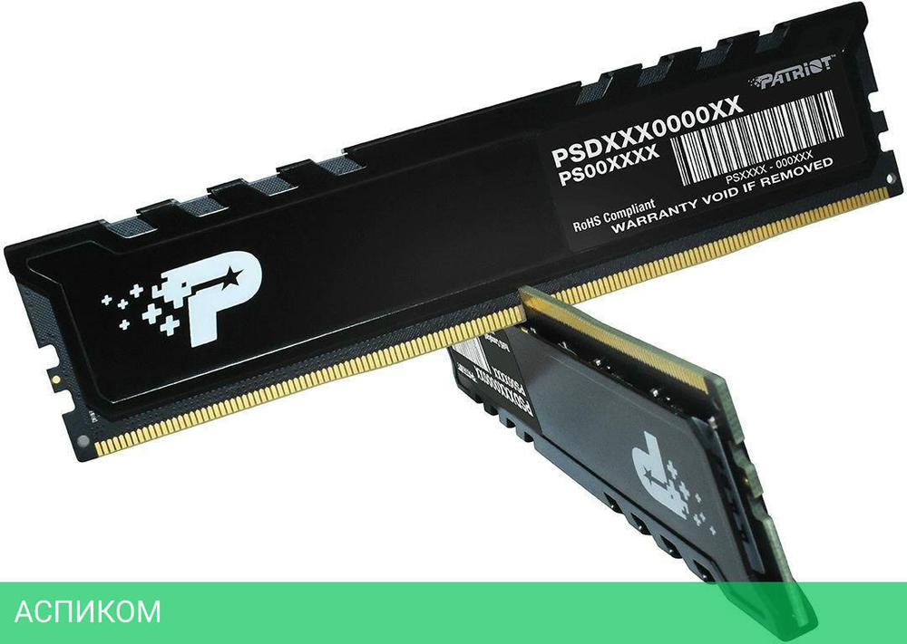 Оперативная память Patriot Signature Premium 2x16GB DDR5 RTL (PSP532G5600KH1)