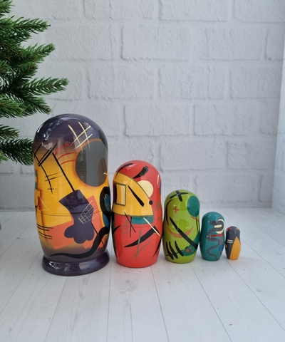 Матрёшка 5м 15см "Кандинский"