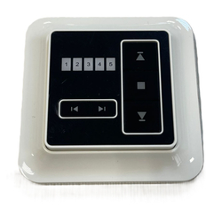 Пульт настенный AC133-05, 5 каналов, черно-белый, радио