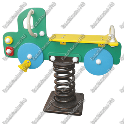 Детская качалка на пружине для игровых площадок "Грузовик"
