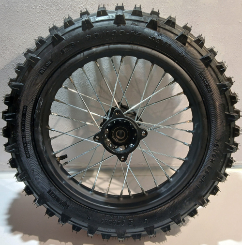 Колесо заднее в сборе 90/100-14" Питбайк ATAKI PRIME 125